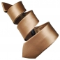 Stylische Slim Krawatte - Bronze