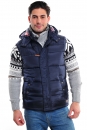 Broadway NYC - Weste mit Kapuze - Navy