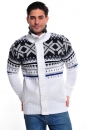 Carisma - Norweger Strickjacke - Weiss