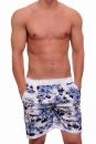 Andrea Lee - Badeshorts Aqua - Weiss / Hellblau
