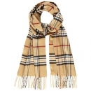 FRAAS - Cashmink Schal im Karo Look - Camel