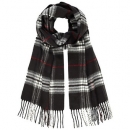 FRAAS - Cashmink Schal im Karo Look - Schwarz