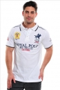 Geographical Norway - kurzarm Poloshirt - Royal Polo - Weiss