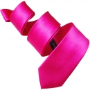 Stylische Slim Krawatte - Pink