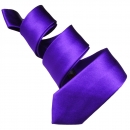 Stylische Slim Krawatte - Lila
