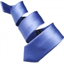 Stylische Slim Krawatte - Himmelblau